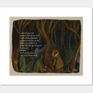 Forest fires (full poem) Posters and Art